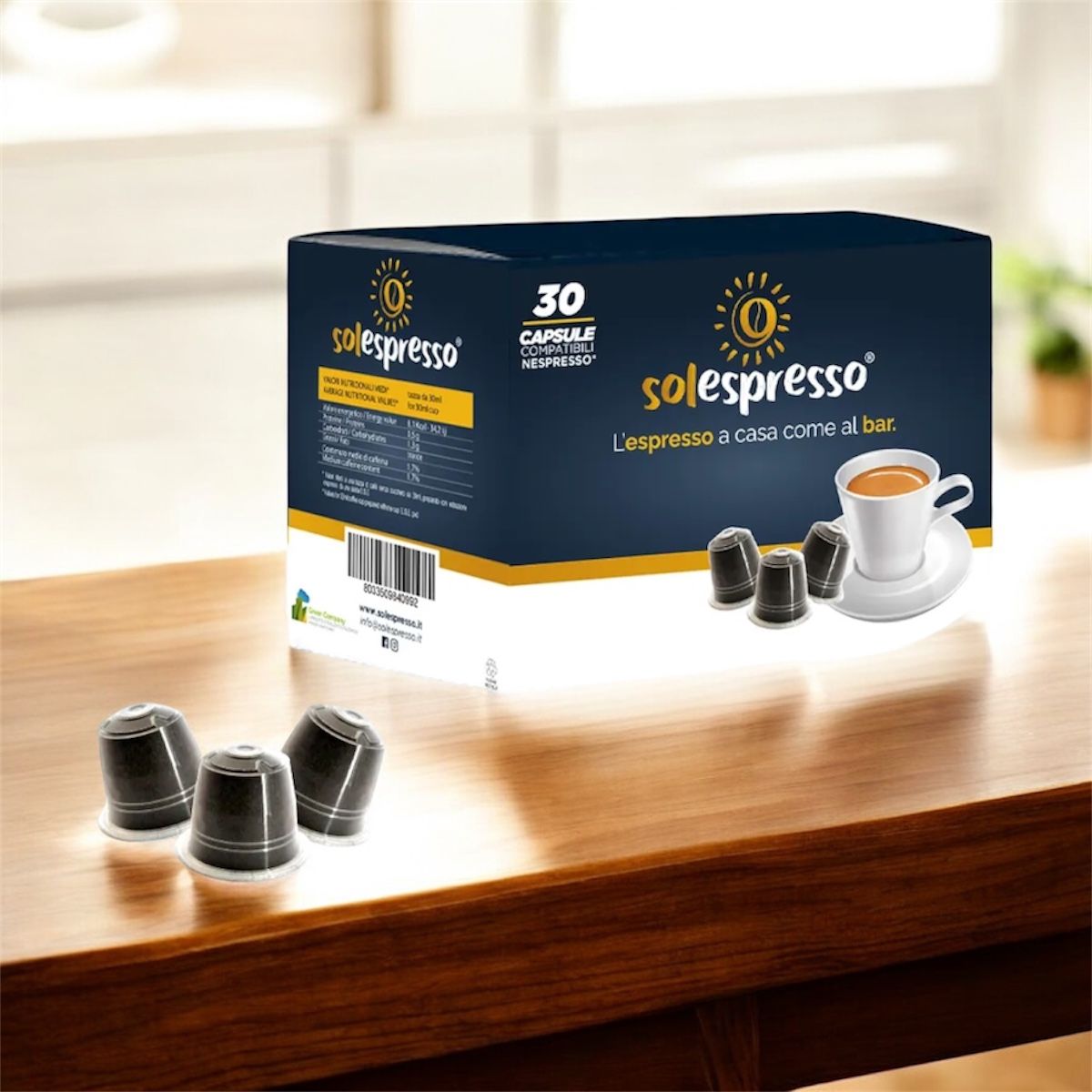 Solespresso Nespresso 30 Capsules Classico Blend