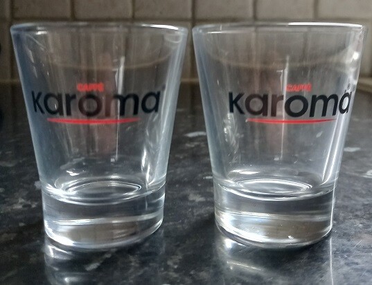 A Set of 6 Espresso Shot Glasses