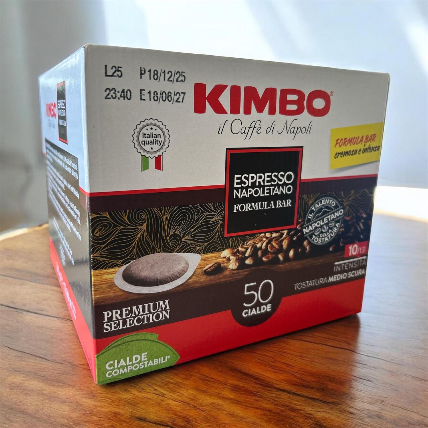 KIMBO CAFFE' 50 ESE  ESPRESSO NAPOLETANO PODS