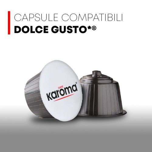 Karoma  96 Dolce Gusto Compatible Cappuccino Capsules