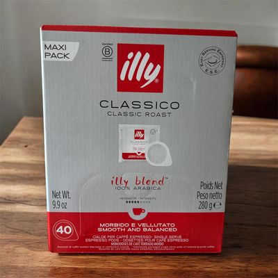 ILLY COFFEE 40 ESE POD MAXI PACK ILLY COFFEE 40 ESE POD MAXI PACK