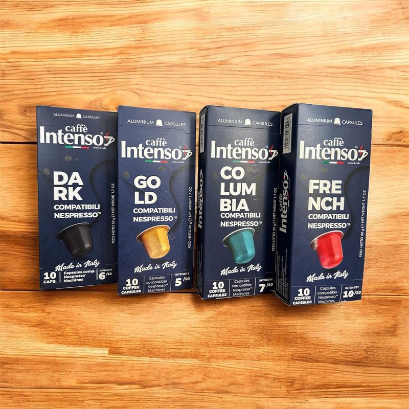 SPECIAL OFFER -  40 assorted NESPRESSO* compatible capsules in 4 blends