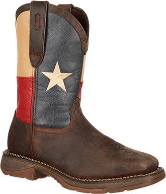 Men's Durango Rebel™ ®Texas Flag Western ST Work Boot