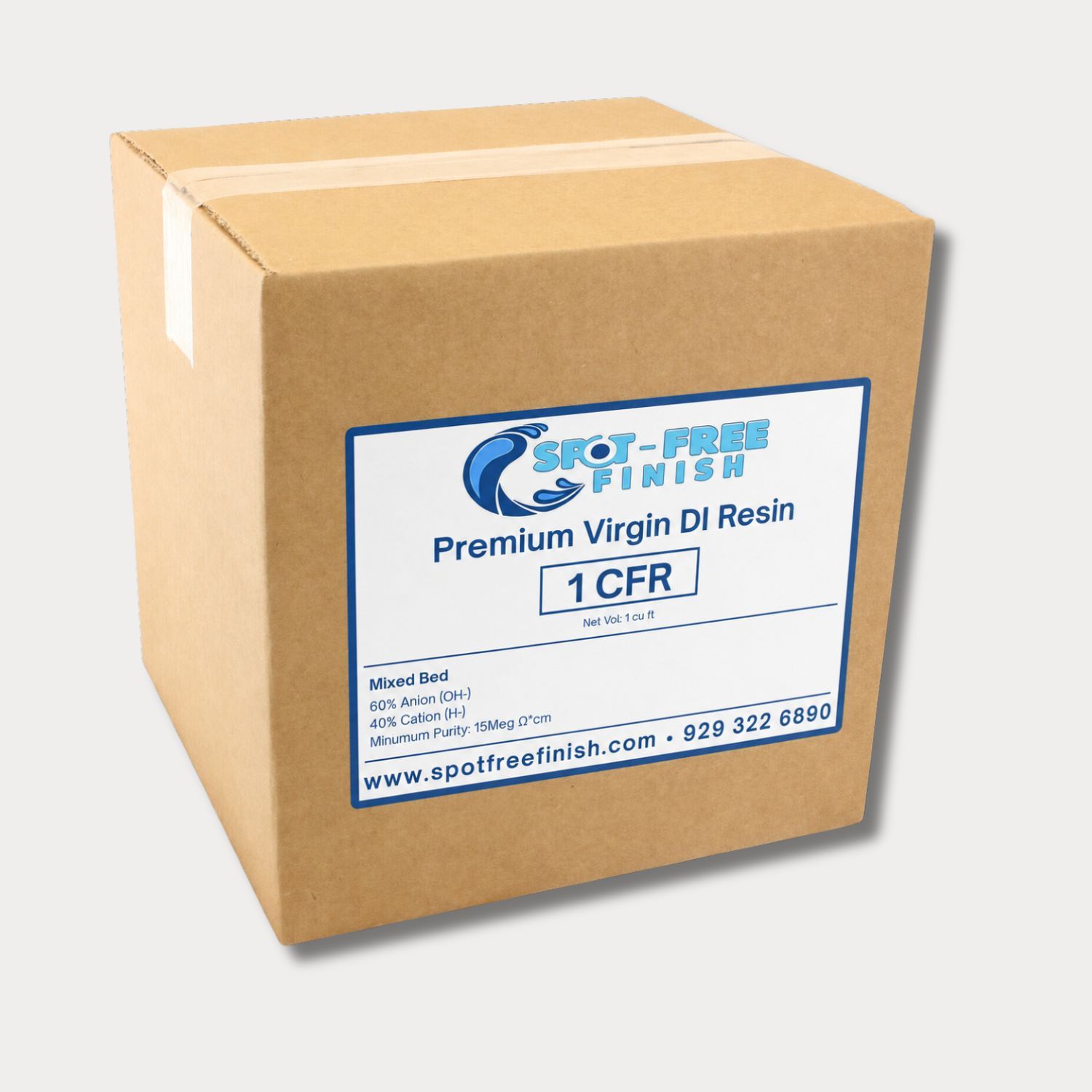 Spotless water resin refill 1 Cu Ft (Premium Brand)