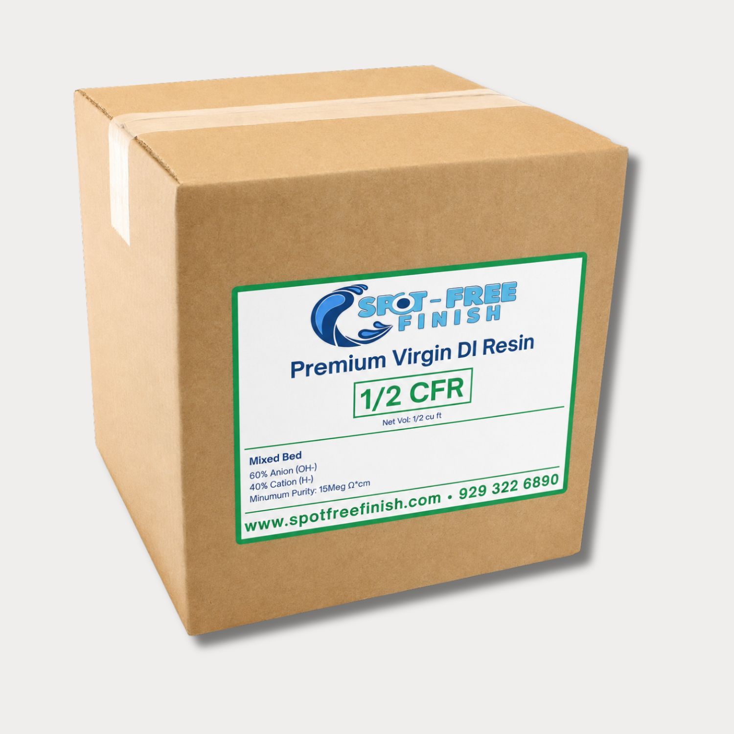 DI resin refill 1/2 Cu Ft bag (Premium Brand)