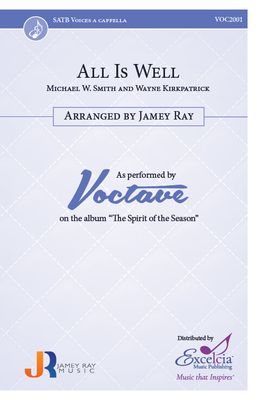 All Is Well (arr. Jamey Ray) | SATB Guide Tracks