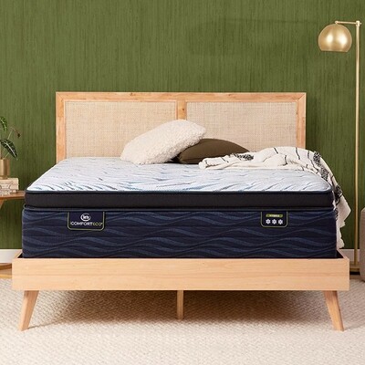 Serta iComfortECO Q35LTX 16.75" Hybrid Plush Pillow Top Mattress 500801933