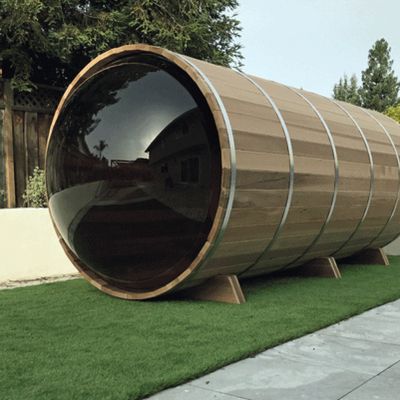 Panoramic View Cedar Barrel Saunas 676116761
