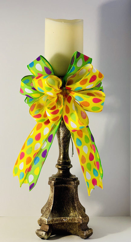 Spring Teardrop Bow