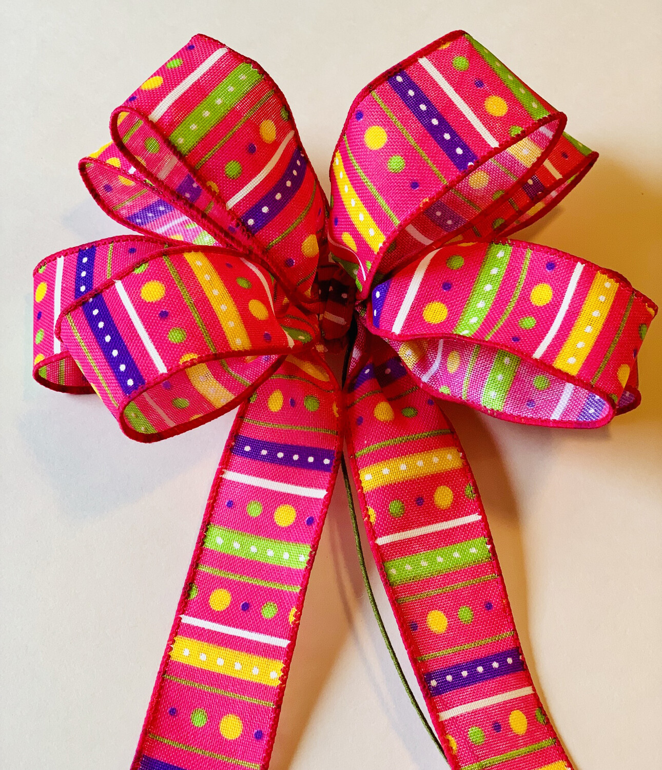 Fuchsia Colorful Bow