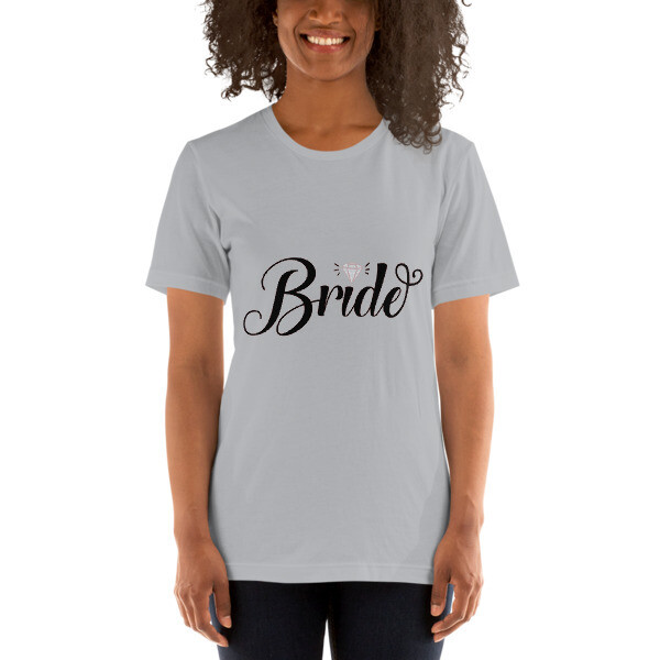 Bride Bling Women's Short-Sleeve Wedding T-shirt