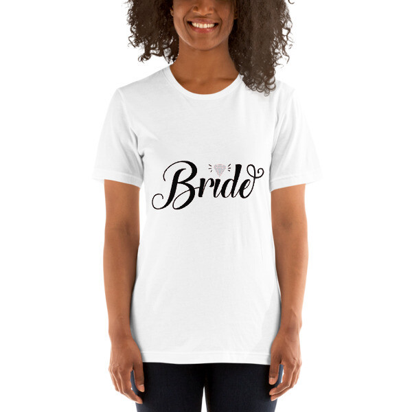 Bride Bling Women&#39;s Short-Sleeve Wedding T-shirt