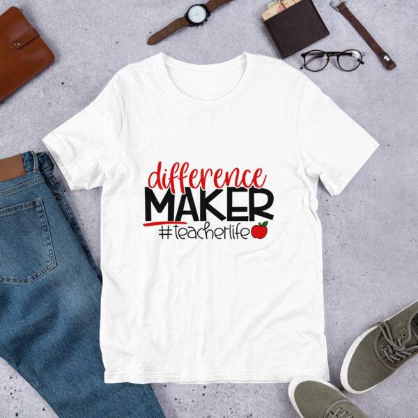 Teacher Life Difference Maker T-Shirt