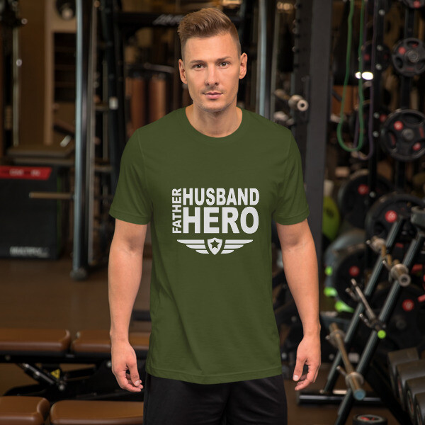 Father Husband Hero Men's T-Shirt