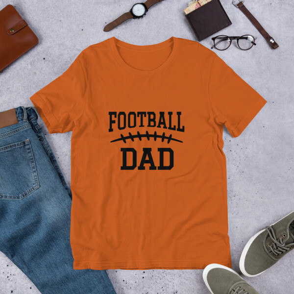 Football Dad Game Day Men&#39;s Short-Sleeve T-Shirt