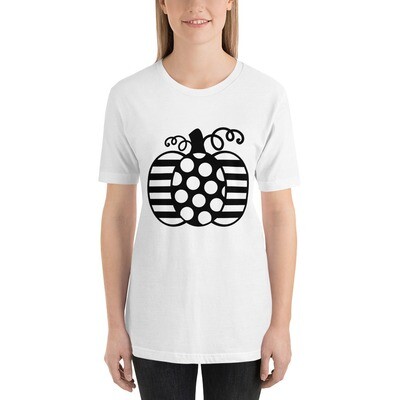 Pumpkin Stripe Polka Dot T-Shirt