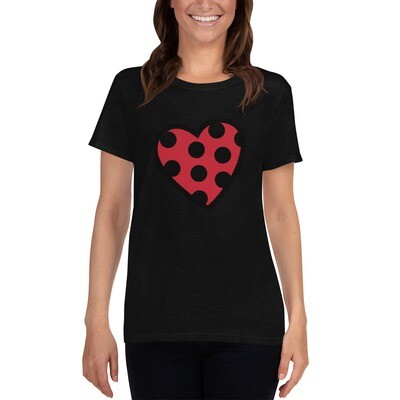 Polka Dots Heart T-shirt