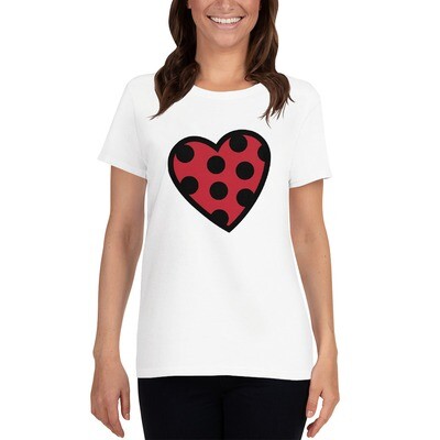 Polka Dots Heart T-shirt