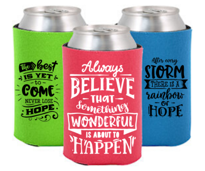 Inspirational Can Koozie Cup Holder