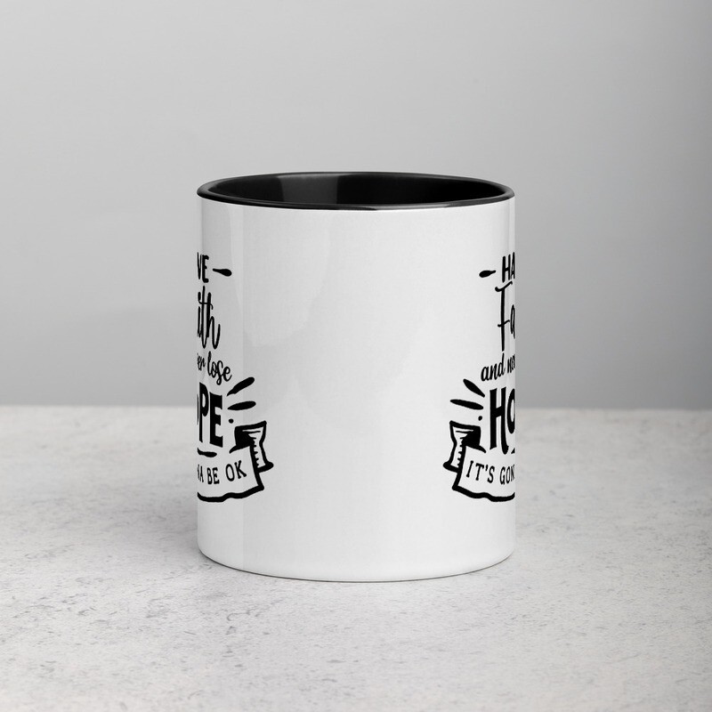 Have Faith Inspirational Mug, Color: Black