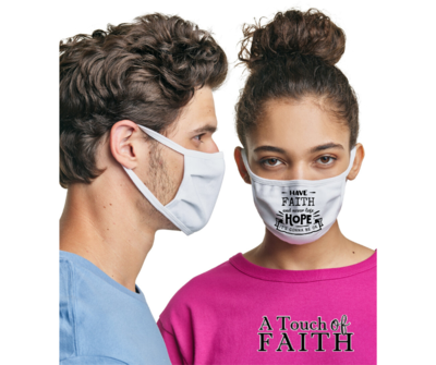 Inspirational Quote Washable Unisex Face Mask