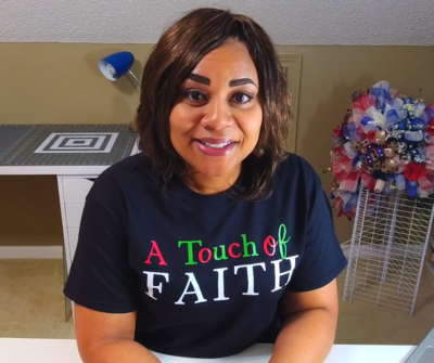 A Touch of Faith T-shirt Signature Tee