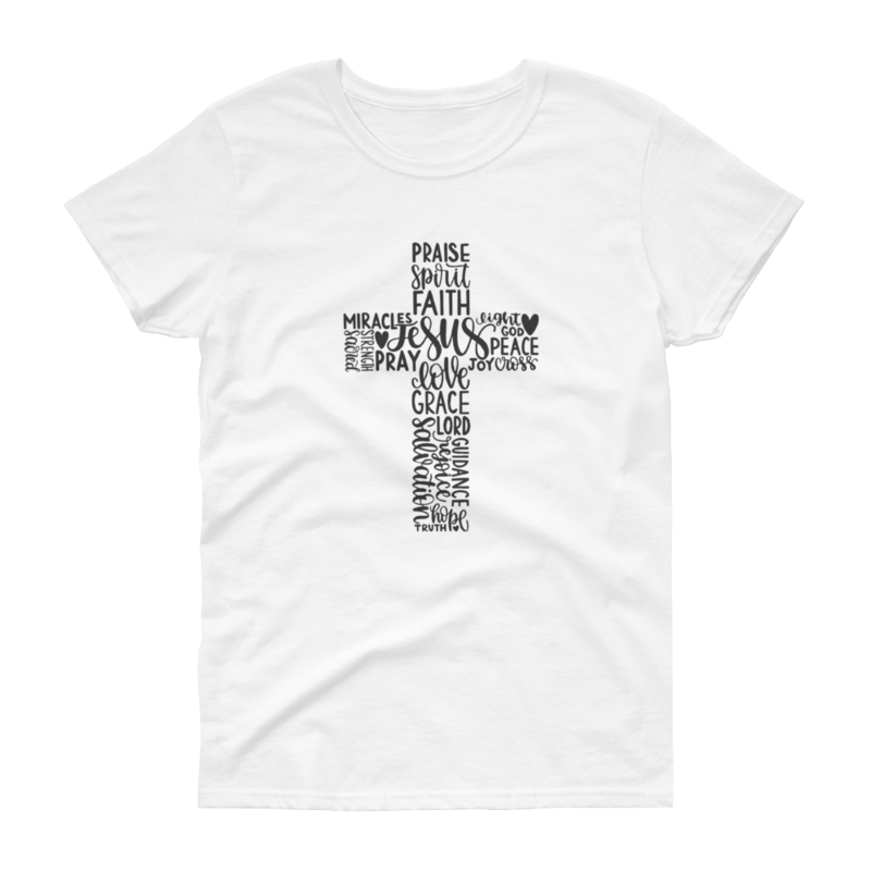 Inspirational Cross Christian T-shirt