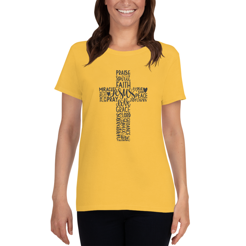 Inspirational Cross Christian T-shirt