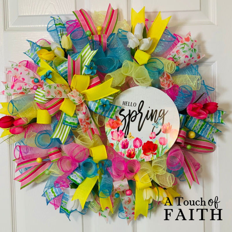 Hello Spring Wreath