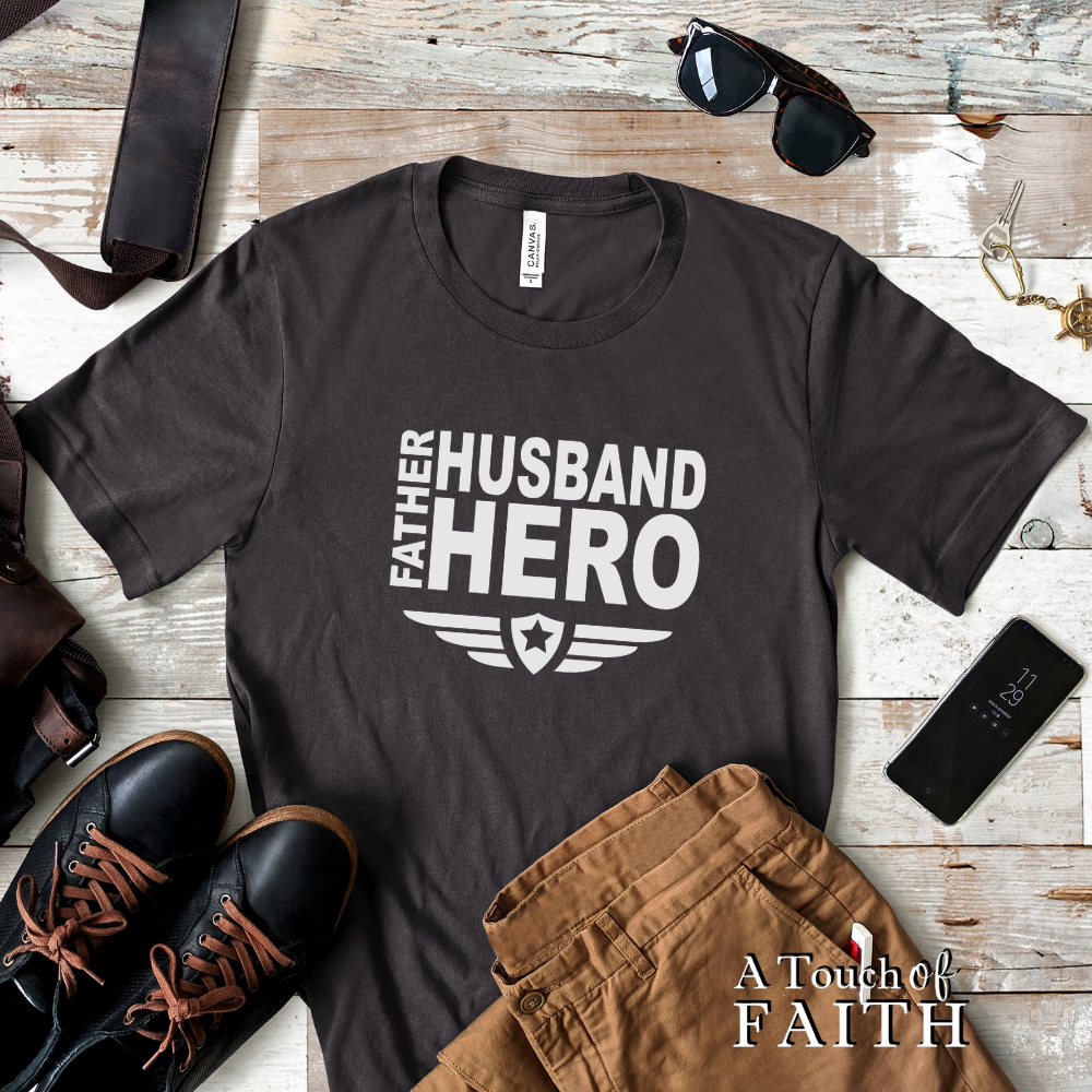 Father Husband Hero Men's T-Shirt
