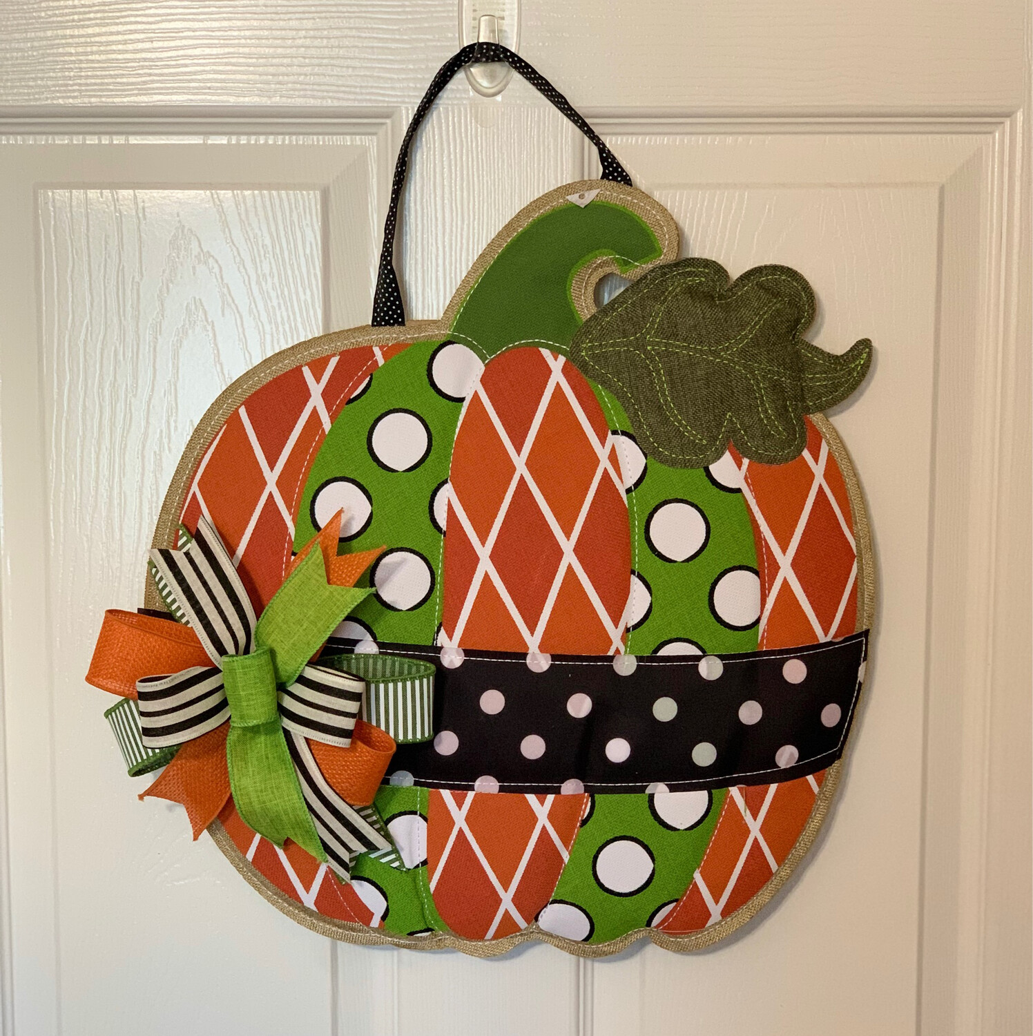 Pumpkin Door Hanger