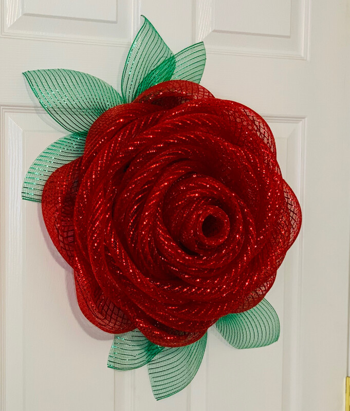 Red Rose Wreath
