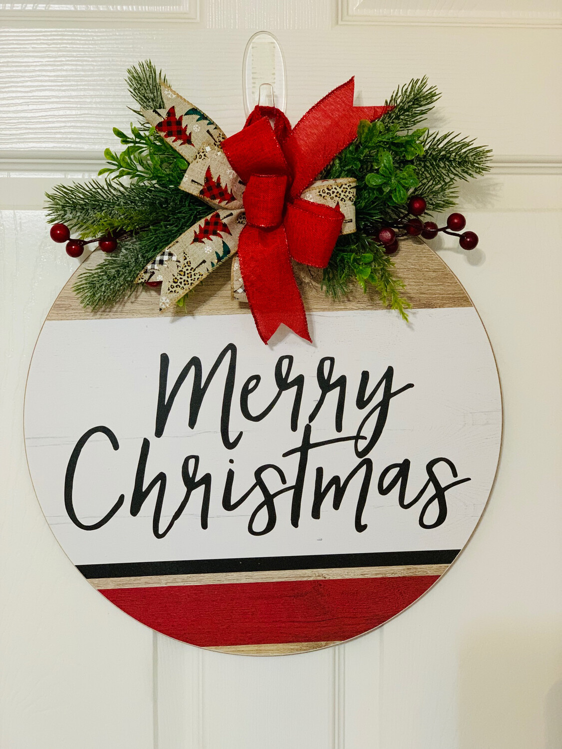 Merry Christmas Door Hanger