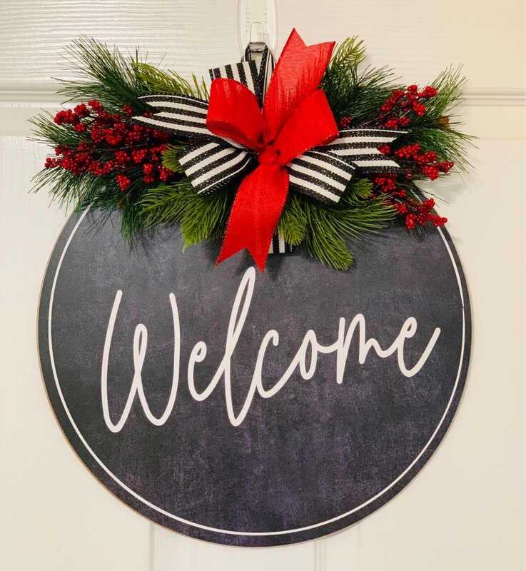 Welcome Door Hanger