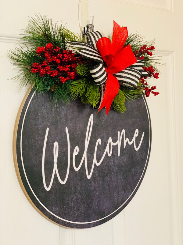 Welcome Door Hanger
