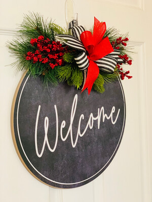 Welcome Door Hanger