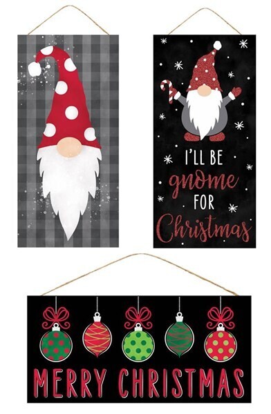 Gnome/Christmas Sign