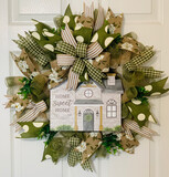 Home Sweet Home Wreath