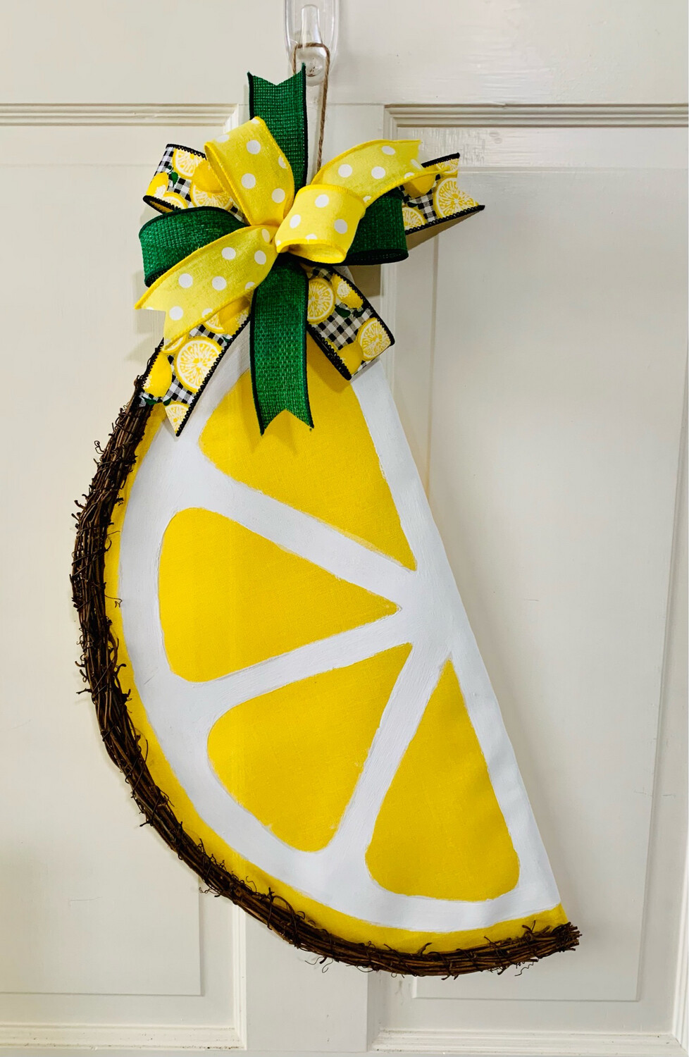 Lemon Slice Door Hanger