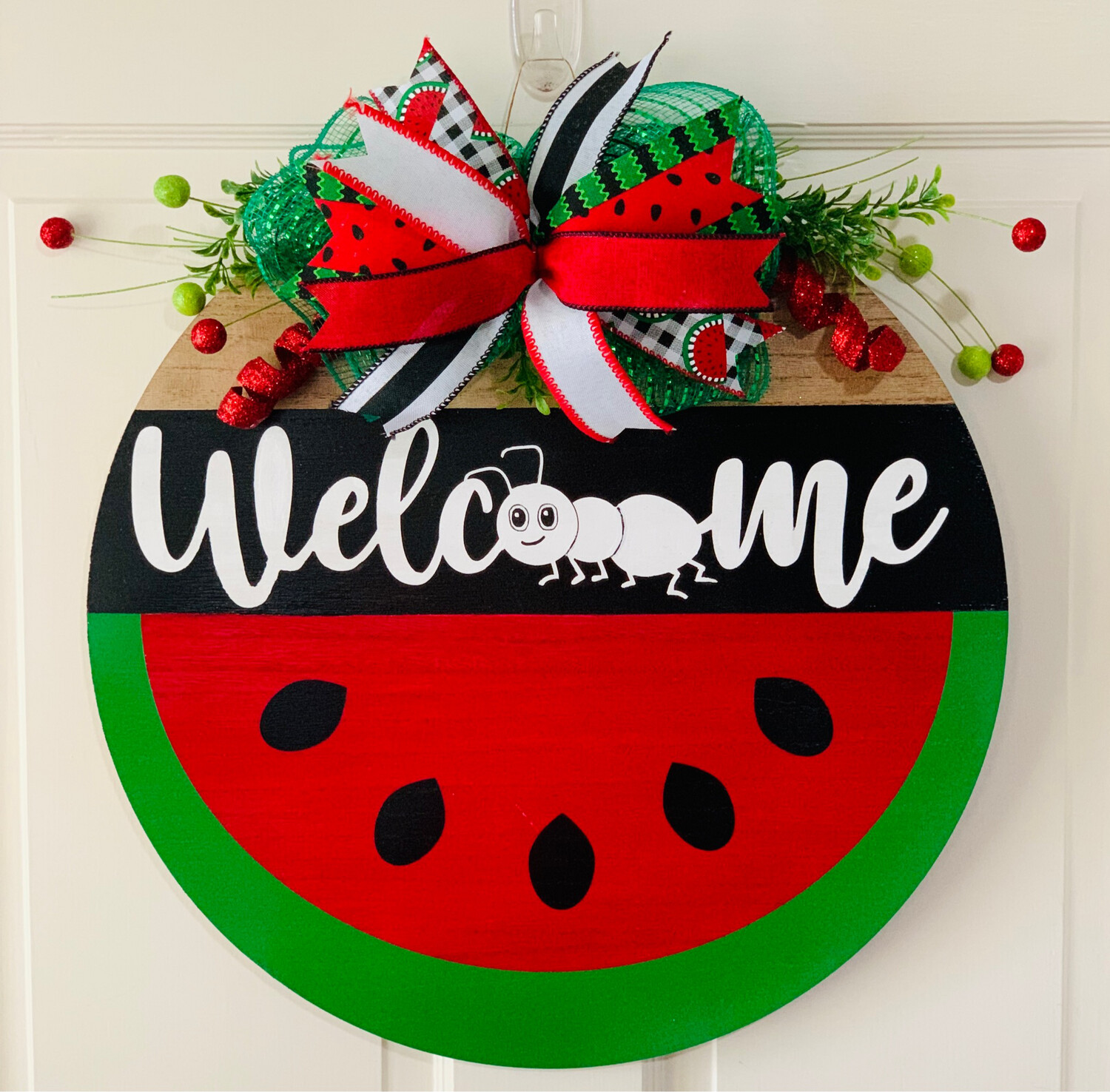 Watermelon Welcome Door Hanger
