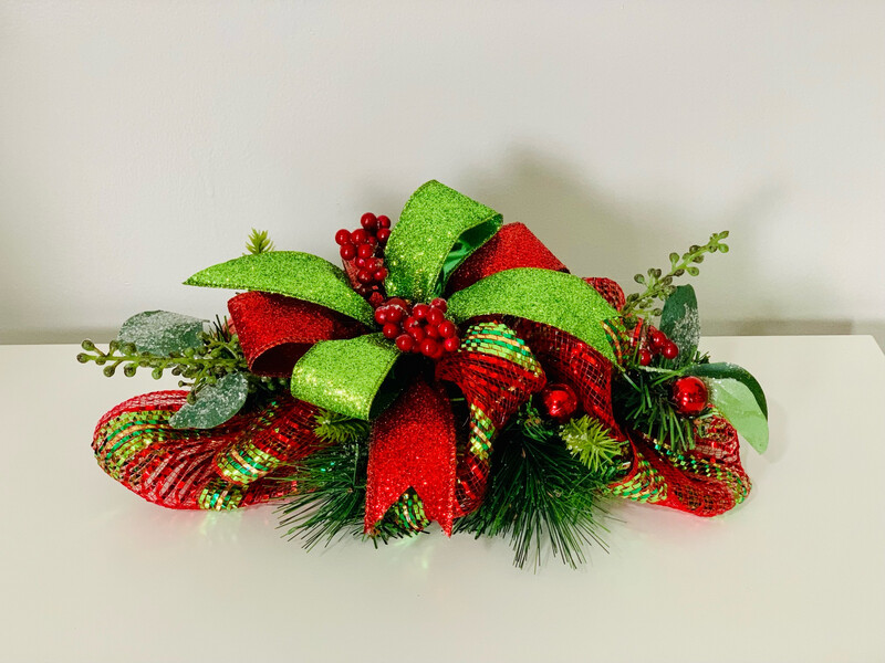 Mini Christmas Centerpiece