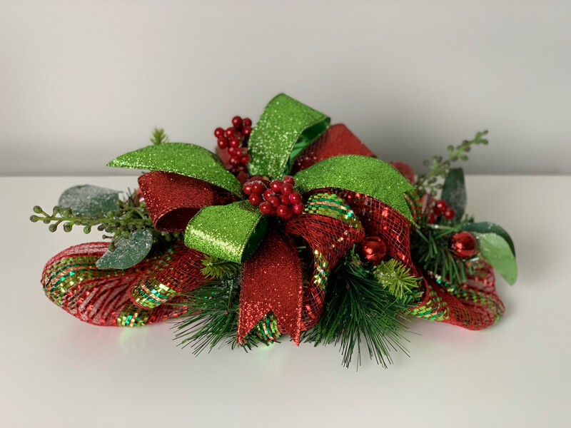 Mini Christmas Centerpiece
