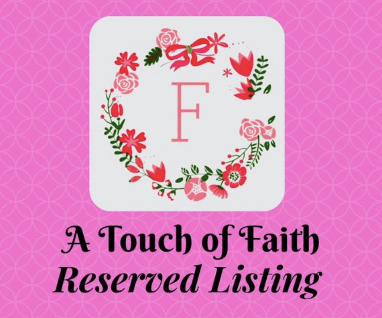 Custom Listing for Naomi