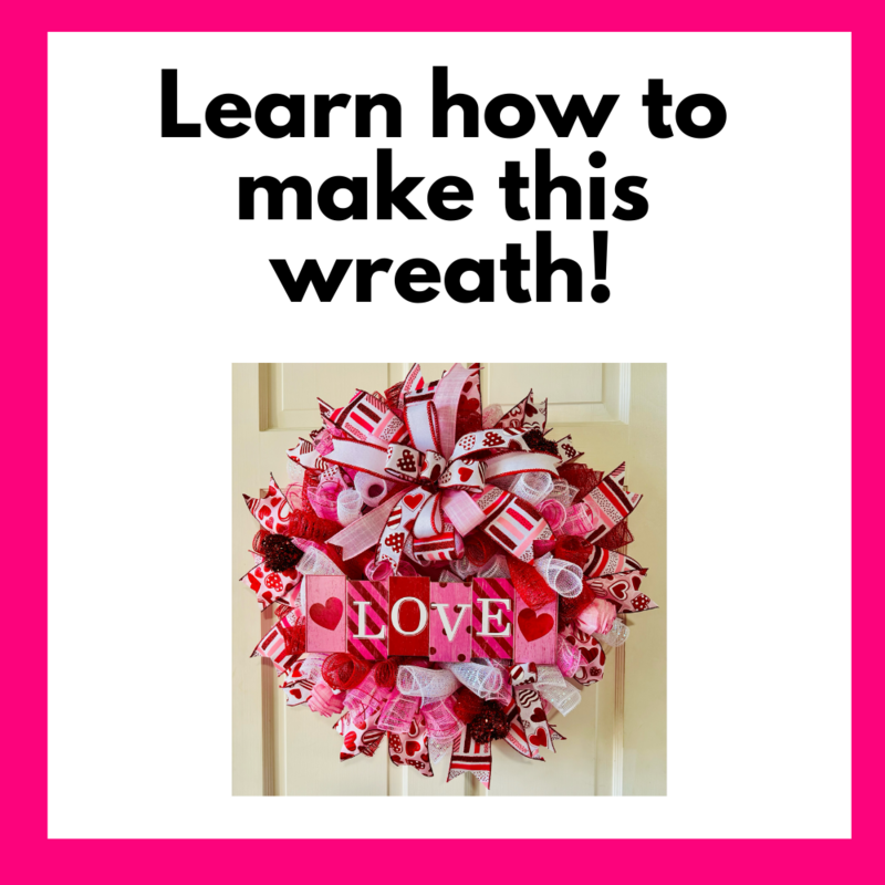 DIY Love Wreath Tutorial