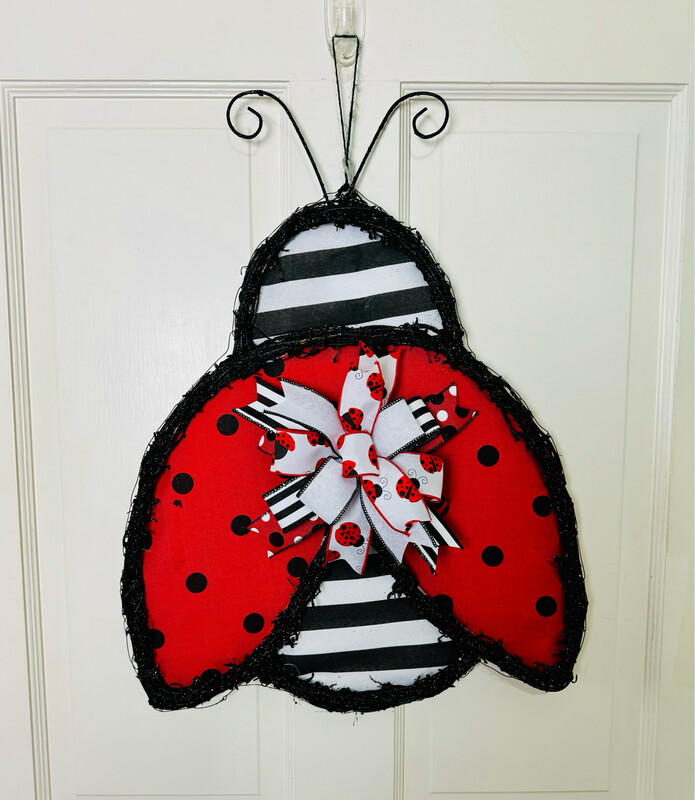Ladybug Door Hanger