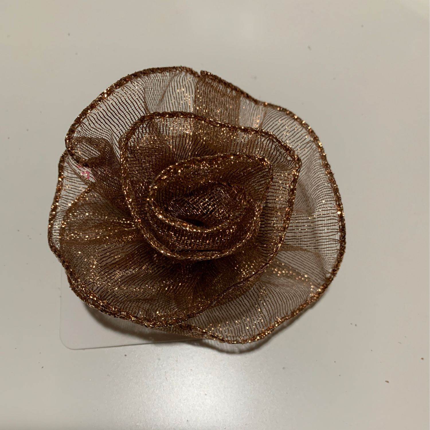Ribbon Rose Pin