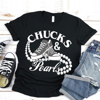 Chucks &amp; Pearls T-shirt