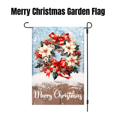 Merry Christmas Garden Flag