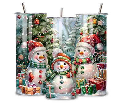 Snowman Christmas Tumbler