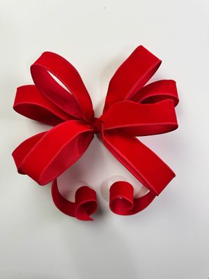 Red Velvet Bow